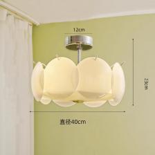 Французский кремово-белый потолочный светильник, средневековая круглая спальня, гостиная, столовая, подвесной светильник, светильник для прохода Французский кремово-белый потолочный светильник, средневековая круглая спальня, гостиная, столовая, подвесной светильник, светильник для прохода