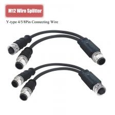 DIVEDEER M12 Cable Connector разветвитель 4 5 8 Pin 250V DIVEDEER M12 Cable Connector разветвитель 4 5 8 Pin 250V