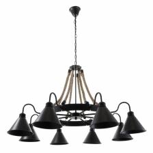 Люстра 2737/8 E27 40 Вт черный 88x88x60-100 см Люстра 2737/8 E27 40 Вт черный 88x88x60-100 см