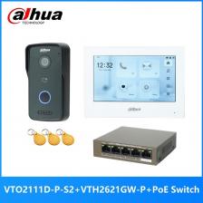 Dahua IP-видеодомофон VTO2111D-P-S2 с поддержкой RFID Dahua IP-видеодомофон VTO2111D-P-S2 с поддержкой RFID
