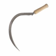 Серп "Травник", 19" (47 см), толщина лезвия 2 мм, рукоять дерево Серп "Травник", 19" (47 см), толщина лезвия 2 мм, рукоять дерево