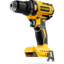 Бесщеточная дрель-шуруповерт STEHER системы LMS с увеличенным крутящим моментом предназначена для быстрого закручивания саморезов до 8 мм диаметром и сверления отверстий до 30 мм в дереве. Длительная работа от одного заряда обеспечивается эффективным двигателем BRUSHLESS. Применяется для сверления отверстий в различных материалах (при установке соответствующих сверл), закручивания/откручивания резьбовых соединений (при установке соответствующих бит),перемешивания ЛКМ (при установке соответствующих насадок) Преимущества Единая аккумуляторная система LMS для 500+ инструментов Бесщеточный BRUSHLESS двигатель обладает рядом преимуществ по сравнению с щеточным двигателем: - высокий крутящий момент, - высокий КПД благодаря максимально эффективному преобразованию электромагнитной энергии в механическую (ввиду отсутствия перекоммутаций), - повышенная надежность ввиду отсутствия искрения, трения и трущихся деталей, - низкое энергопотребление (до 4 раз дольше работа на одном заряде батареи) Двухскоростной планетарный редуктор позволяет как заворачивать с большим крутящим моментом, так и сверлить на высоких оборотах Бесключевой одномуфтовый патрон с дотяжкой для простоты и скорости замены расходного инструмента Электронный тормоз двигателя для исключения выбега при остановке Подсветка рабочего места способствует дополнительному удобству при работе в условиях недостаточного освещения Скоба для крепления на поясе, устанавливаемая с любой стороны инструмента Рукоятка с противоскользящей накладкой Бесщеточная дрель-шуруповерт STEHER системы LMS с увеличенным крутящим моментом предназначена для быстрого закручивания саморезов до 8 мм диаметром и сверления отверстий до 30 мм в дереве. Длительная работа от одного заряда обеспечивается эффективным двигателем BRUSHLESS. Применяется для сверления отверстий в различных материалах (при установке соответствующих сверл), закручивания/откручивания резьбовых соединений (при установке соответствующих бит),перемешивания ЛКМ (при установке соответствующих насадок) Преимущества Единая аккумуляторная система LMS для 500+ инструментов Бесщеточный BRUSHLESS двигатель обладает рядом преимуществ по сравнению с щеточным двигателем: - высокий крутящий момент, - высокий КПД благодаря максимально эффективному преобразованию электромагнитной энергии в механическую (ввиду отсутствия перекоммутаций), - повышенная надежность ввиду отсутствия искрения, трения и трущихся деталей, - низкое энергопотребление (до 4 раз дольше работа на одном заряде батареи) Двухскоростной планетарный редуктор позволяет как заворачивать с большим крутящим моментом, так и сверлить на высоких оборотах Бесключевой одномуфтовый патрон с дотяжкой для простоты и скорости замены расходного инструмента Электронный тормоз двигателя для исключения выбега при остановке Подсветка рабочего места способствует дополнительному удобству при работе в условиях недостаточного освещения Скоба для крепления на поясе, устанавливаемая с любой стороны инструмента Рукоятка с противоскользящей накладкой