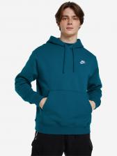 Худи мужское Nike Sportswear Club Fleece, Голубой Худи мужское Nike Sportswear Club Fleece, Голубой