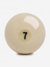 Шар бильярдный d=68 мм Русская Пирамида №07, Белый Шар бильярдный d=68 мм Русская Пирамида №07, Белый