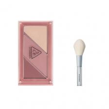 Набор средств для лица 3CE Набор: Румяна Layer-it-all Blush Palette + Кисть для румян Blush Brush Набор средств для лица 3CE Набор: Румяна Layer-it-all Blush Palette + Кисть для румян Blush Brush