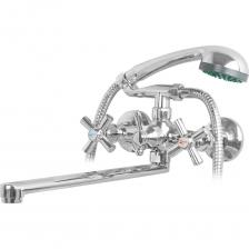 Смеситель для ванны ECONOCE серия 410 (EC0414) - вентильный смеситель с длинным поворотным L-изливом, специально разработанный для использования в ванной комнате. Имеет качественное хромированное покрытие корпуса, которое защитит сантехнику от воздействия агрессивных моющих средств и предупредит от появления разводов и пятен. Изготовлен из прочного и долговечного цинка по технологии литья в песчаную форму, который обеспечивает надежность и стабильность работы смесителя в течение длительного времени. Запорный механизм кран-букса I обеспечивает плавное регулирование напора. Рукоятка смесителя поворачивается на 180 градусов, позволяя легко настроить поток воды. Наличие аэратора позволит снизить расход воды, не теряя мощности подаваемого напора. Смеситель сочетает в себе стильный дизайн и удобство использования, обеспечивая надежность и функциональность на протяжении длительного времени. Смеситель для ванны ECONOCE серия 410 (EC0414) - вентильный смеситель с длинным поворотным L-изливом, специально разработанный для использования в ванной комнате. Имеет качественное хромированное покрытие корпуса, которое защитит сантехнику от воздействия агрессивных моющих средств и предупредит от появления разводов и пятен. Изготовлен из прочного и долговечного цинка по технологии литья в песчаную форму, который обеспечивает надежность и стабильность работы смесителя в течение длительного времени. Запорный механизм кран-букса I обеспечивает плавное регулирование напора. Рукоятка смесителя поворачивается на 180 градусов, позволяя легко настроить поток воды. Наличие аэратора позволит снизить расход воды, не теряя мощности подаваемого напора. Смеситель сочетает в себе стильный дизайн и удобство использования, обеспечивая надежность и функциональность на протяжении длительного времени.