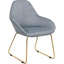 Стул R-Home Kent Грей/Линк Золото Стул R-Home Kent Грей/Линк Золото