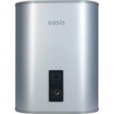 Электрический накопительный водонагреватель Oasis A-30 - устройство для подачи горячей воды в помещениях без ГВС. Бак ёмкостью 30 литров не занимает много места, при этом его достаточно для одного человека. Серебристый корпус легко впишется в интерьер кухни или ванной комнаты. Водонагреватель имеет два внутренних бака, что способствует быстрому нагреву воды: устройству не надо греть сразу весь объём воды, за счёт чего и достигается скорость.Комфорт в работе.Водонагреватель автоматически поддерживает температуру воды на уровне, установленном пользователем. Баки с двойными стенками эффективно удерживает тепло долгое время. LCD-дисплей показывает температуру воды в баке. Управление с помощью одного регулятора простое и интуитивно понятное.Долгий срок службы.Внутренние стенки из нержавеющей стали и магниевый анод исключают появление коррозии. Экологически чистая теплоизоляция не вредит воде. УЗО и система защиты от перегрева оберегают устройство от поломки. Есть возможность распределения воды по нескольким водопроводным точкам.Электрические накопительные водонагреватели Oasis - комфорт и надёжность в одном устройстве. Электрический накопительный водонагреватель Oasis A-30 - устройство для подачи горячей воды в помещениях без ГВС. Бак ёмкостью 30 литров не занимает много места, при этом его достаточно для одного человека. Серебристый корпус легко впишется в интерьер кухни или ванной комнаты. Водонагреватель имеет два внутренних бака, что способствует быстрому нагреву воды: устройству не надо греть сразу весь объём воды, за счёт чего и достигается скорость.Комфорт в работе.Водонагреватель автоматически поддерживает температуру воды на уровне, установленном пользователем. Баки с двойными стенками эффективно удерживает тепло долгое время. LCD-дисплей показывает температуру воды в баке. Управление с помощью одного регулятора простое и интуитивно понятное.Долгий срок службы.Внутренние стенки из нержавеющей стали и магниевый анод исключают появление коррозии. Экологически чистая теплоизоляция не вредит воде. УЗО и система защиты от перегрева оберегают устройство от поломки. Есть возможность распределения воды по нескольким водопроводным точкам.Электрические накопительные водонагреватели Oasis - комфорт и надёжность в одном устройстве.