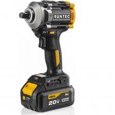 Гайковерт ударный аккумуляторный RT-IW650 разработан специально для интенсивной эксплуатации в сложных условиях: на стройке, промышленных предприятиях, в автосервисах. Номинальный крутящий момент в 650 Н·м позволяет быстро и эффективно работать с болтовым крепежом. Инструмент оснащен 3 режимами для максимальной универсальности применения. Приводной квадрат 1/2" подходит для работы с самыми распространенными размерами гаек. Номинальный крутящий момент на 1 скорости — 200 Н·м Номинальный крутящий момент на 2 скорости — 400 Н·м Номинальный крутящий момент на 3 скорости — 650 Н·м Мы знаем, что для профессионалов время — деньги, поэтому инструмент комплектуется двумя высокоэффективными аккумуляторами с интеллектуальной системой управления энергией. АКБ универсальна для любого инструмента Runtec PRO с подходящим напряжением. Эргономичный корпус и прорезиненная рукоять с 3D текстурой обеспечивает удобный хват и не позволит выскользнуть инструменту даже при работе в перчатках. Корпус гайковерта усилен дополнительными ребрами жесткости для увеличения прочности. В корпусе инструмента расположена светодиодная подсветка для удобной работы в условиях низкой освещенности. Чтобы избежать потерю крепежа, гайковерт оснащен функцией автоматической остановки: при достаточном ослаблении крепежа инструмент остановится. Ударный гайковерт оснащен инновационной системой гашения вибрации на рукоятке инструмента для снижения усталости и негативного воздействия на запястный канал. Гайковерт ударный аккумуляторный RT-IW650 разработан специально для интенсивной эксплуатации в сложных условиях: на стройке, промышленных предприятиях, в автосервисах. Номинальный крутящий момент в 650 Н·м позволяет быстро и эффективно работать с болтовым крепежом. Инструмент оснащен 3 режимами для максимальной универсальности применения. Приводной квадрат 1/2" подходит для работы с самыми распространенными размерами гаек. Номинальный крутящий момент на 1 скорости — 200 Н·м Номинальный крутящий момент на 2 скорости — 400 Н·м Номинальный крутящий момент на 3 скорости — 650 Н·м Мы знаем, что для профессионалов время — деньги, поэтому инструмент комплектуется двумя высокоэффективными аккумуляторами с интеллектуальной системой управления энергией. АКБ универсальна для любого инструмента Runtec PRO с подходящим напряжением. Эргономичный корпус и прорезиненная рукоять с 3D текстурой обеспечивает удобный хват и не позволит выскользнуть инструменту даже при работе в перчатках. Корпус гайковерта усилен дополнительными ребрами жесткости для увеличения прочности. В корпусе инструмента расположена светодиодная подсветка для удобной работы в условиях низкой освещенности. Чтобы избежать потерю крепежа, гайковерт оснащен функцией автоматической остановки: при достаточном ослаблении крепежа инструмент остановится. Ударный гайковерт оснащен инновационной системой гашения вибрации на рукоятке инструмента для снижения усталости и негативного воздействия на запястный канал.