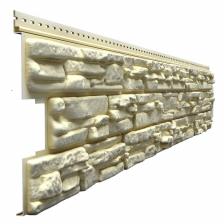 Сайдинг под камень DOCKE LUX ROCKY, 1780x280 мм, цвет кешью Сайдинг под камень DOCKE LUX ROCKY, 1780x280 мм, цвет кешью