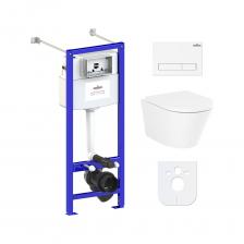 Комплект: инсталляция с унитазом Lavinia Boho Biore Rimless 6 в 1 77050181 - комплексное предложение, включающее все необходимое для установки и комфортного использования подвесной керамики. Чаша унитаза крепится на инсталляционную систему, далее на стену монтируется клавиша смыва для подачи воды. Подвесной унитаз, как правило, находится над полом на высоте около 100 мм, что облегчает уборку и обеспечивает доступ для свободного мытья пола под чашей. Санитарный фарфор Lavinia Boho имеет более твердую и гладкую поверхность, нежели сантехнический фаянс. Благодаря современному оборудованию и обжигу керамики при температуре 1250 °С образуется беспористая многослойная глазурь, которая отличается низким коэффициентом водопоглощения и меньше впитывает грязь и запахи. Сиденье с крышкой изготовлено из прочного дюропласта с петлями из нержавеющей стали и имеет идеальное сочетание глянцевого цвета с керамикой. Комплект: инсталляция с унитазом Lavinia Boho Biore Rimless 6 в 1 77050181 - комплексное предложение, включающее все необходимое для установки и комфортного использования подвесной керамики. Чаша унитаза крепится на инсталляционную систему, далее на стену монтируется клавиша смыва для подачи воды. Подвесной унитаз, как правило, находится над полом на высоте около 100 мм, что облегчает уборку и обеспечивает доступ для свободного мытья пола под чашей. Санитарный фарфор Lavinia Boho имеет более твердую и гладкую поверхность, нежели сантехнический фаянс. Благодаря современному оборудованию и обжигу керамики при температуре 1250 °С образуется беспористая многослойная глазурь, которая отличается низким коэффициентом водопоглощения и меньше впитывает грязь и запахи. Сиденье с крышкой изготовлено из прочного дюропласта с петлями из нержавеющей стали и имеет идеальное сочетание глянцевого цвета с керамикой.