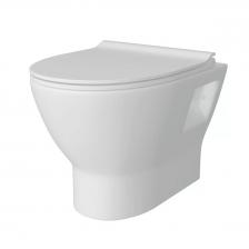 Унитаз подвесной Maretti Ritta безободковый с микролифтом, RI10PBM53-844, белый Унитаз подвесной Maretti Ritta безободковый с микролифтом, RI10PBM53-844, белый