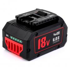 Аккумулятор для электроинструмента Аккумулятор TopOn для Bosch ProCore. 18V 6.0Ah (Li-Ion) PN: 2607336092 TOP-BOSPRO-18.6.0 Аккумулятор для электроинструмента Аккумулятор TopOn для Bosch ProCore. 18V 6.0Ah (Li-Ion) PN: 2607336092 TOP-BOSPRO-18.6.0