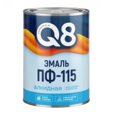 эмаль Q8 Formula ПФ-115 0,8кг белая, арт.ЭК000147760 эмаль Q8 Formula ПФ-115 0,8кг белая, арт.ЭК000147760
