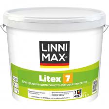 Водно-дисперсионная краска для внутренних работ LINNIMAX Litex 7 948105727 Водно-дисперсионная краска для внутренних работ LINNIMAX Litex 7 948105727