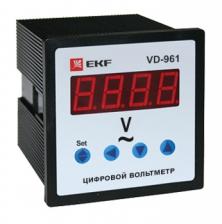 EKF VD-961 Вольтметр цифровой на панель (96х96) однофазный vd-961 1 шт EKF VD-961 Вольтметр цифровой на панель (96х96) однофазный vd-961 1 шт