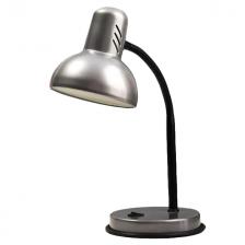 лампа настольная ЛАЗУРИТ 60Вт Е27 серебро лампа настольная ЛАЗУРИТ 60Вт Е27 серебро