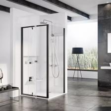 Душевой уголок Ravak PDOP2 100х90, Transparent, профиль черный Душевой уголок Ravak PDOP2 100х90, Transparent, профиль черный