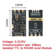 Изолированный модуль TTL-RS485 Your Cee Serial Automatic Reverse 2Mbps Изолированный модуль TTL-RS485 Your Cee Serial Automatic Reverse 2Mbps