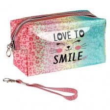 LUKKY Косметичка глянцевая Love to Smile LUKKY Косметичка глянцевая Love to Smile