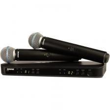 Микрофон Shure BLX288/B58 Dual Beta Beta 58 Wireless Handheld Microphone System Микрофон Shure BLX288/B58 Dual Beta Beta 58 Wireless Handheld Microphone System