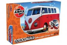 Пластиковая модель QUICKBUILD VW Camper Van красный Airfix Пластиковая модель QUICKBUILD VW Camper Van красный Airfix