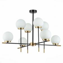 Потолочная люстра на штанге ST Luce Limano SL1203.412.08 шарики Потолочная люстра на штанге ST Luce Limano SL1203.412.08 шарики