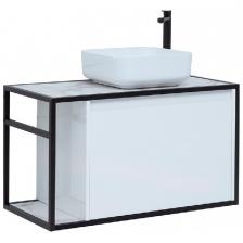 Тумба под раковину Aquanet Nova Lite Loft 90 R белый (00261651) Тумба под раковину Aquanet Nova Lite Loft 90 R белый (00261651)