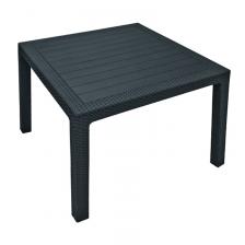 Квадратный стол Keter Melody Quartet, графит, 95х95х74 см Квадратный стол Keter Melody Quartet, графит, 95х95х74 см