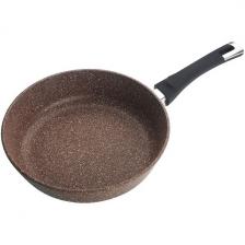 Сковорода Marusya 26 см, литая, антипригарная, без крышки, шоколадный (8126) Сковорода Marusya 26 см, литая, антипригарная, без крышки, шоколадный (8126)