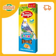 Палочки для птиц Happy Jungle мед-минералы Палочки для птиц Happy Jungle мед-минералы