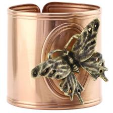 Кольцо для салфеток Кольчугинский мельхиор Бабочки Кольцо для салфеток Кольчугинский мельхиор Бабочки