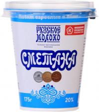 Сметана Рузская 20% 175мл - Vprok.ru Перекрёсток Сметана Рузская 20% 175мл - Vprok.ru Перекрёсток