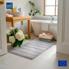 Коврик для ванной комнаты Kleine Wolke Monrovia Platinum 70x120см Коврик для ванной комнаты Kleine Wolke Monrovia Platinum 70x120см