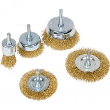 Набор зачистных щеток для дрели Автоdело 44022 11371 Набор зачистных щеток для дрели Автоdело 44022 11371