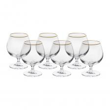 Набор бокалов Crystalite Bohemia Falco отводка платина 250 мл 6 шт Набор бокалов Crystalite Bohemia Falco отводка платина 250 мл 6 шт