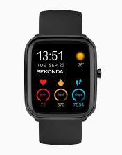 Умные часы-унисекс Sekonda Motion plus черного цвета Умные часы-унисекс Sekonda Motion plus черного цвета