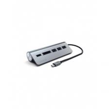 USB-концентратор Satechi Type-C USB Hub & Micro/SD Card Reader серый космос USB-концентратор Satechi Type-C USB Hub & Micro/SD Card Reader серый космос