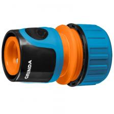 Соединитель для систем полива Быстросъёмный соединитель Grinda PROLine TC-12 8-426425_z01, 1/2", пластиковый с покрытием TPR, для шланга Соединитель для систем полива Быстросъёмный соединитель Grinda PROLine TC-12 8-426425_z01, 1/2", пластиковый с покрытием TPR, для шланга