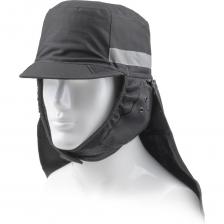 Каскетка предназначена для защиты головы от сильных ударов и порезов о твердые и неподвижные предметы. Используется в зимний период, обеспечивает защиту от низких температур, оснащена дополнительной внутренней вставкой из ПНД. Подходит для работ в условиях пониженных температур. На боковых частях расположены складные шоры со звукопроводящими вставками, защищающие от ветра. Каскетка имеет съемную пелерину на застежке - молнии, которая может быть свернута и закреплена на задней части головного убора при помощи застежки на ленте «контакт». Каскетка НЕ обеспечивает защиту от воздействий падающих или брошенных предметов, а также перемещаемых или спускаемых грузов. Материал верха ткань с масловодоотталкивающей пропиткой и антистатичной нитью Материал ударопрочной вставки ПНД Амортизатор пенополиуретан Подкладка байка Утеплитель холофайбер софт Размер оголовья 54-57 Рекомендовано использовать каскетку персоналу по ремонту различного оборудования, в авторемонтных и сборочных цехах, работникам АПК и всем, кто выполняет различные виды работ в закрытых помещениях и стесненных пространствах в условиях низких температур, а также для работы на улице. Каскетка предназначена для защиты головы от сильных ударов и порезов о твердые и неподвижные предметы. Используется в зимний период, обеспечивает защиту от низких температур, оснащена дополнительной внутренней вставкой из ПНД. Подходит для работ в условиях пониженных температур. На боковых частях расположены складные шоры со звукопроводящими вставками, защищающие от ветра. Каскетка имеет съемную пелерину на застежке - молнии, которая может быть свернута и закреплена на задней части головного убора при помощи застежки на ленте «контакт». Каскетка НЕ обеспечивает защиту от воздействий падающих или брошенных предметов, а также перемещаемых или спускаемых грузов. Материал верха ткань с масловодоотталкивающей пропиткой и антистатичной нитью Материал ударопрочной вставки ПНД Амортизатор пенополиуретан Подкладка байка Утеплитель холофайбер софт Размер оголовья 54-57 Рекомендовано использовать каскетку персоналу по ремонту различного оборудования, в авторемонтных и сборочных цехах, работникам АПК и всем, кто выполняет различные виды работ в закрытых помещениях и стесненных пространствах в условиях низких температур, а также для работы на улице.