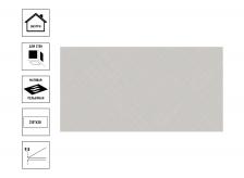 Керамическая плитка Azori Incisio 31,5*63см silver Керамическая плитка Azori Incisio 31,5*63см silver