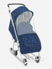 Санки-коляска комбинированная Nika"Наши детки 3-1К" НДТ3-1К скандинавский синий, Синий Санки-коляска комбинированная Nika"Наши детки 3-1К" НДТ3-1К скандинавский синий, Синий