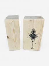 Кирпич для йоги RamaYoga Аджна, бежевый, йога блок из дерева, Бежевый Кирпич для йоги RamaYoga Аджна, бежевый, йога блок из дерева, Бежевый