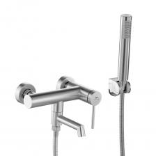 Смеситель для ванны с душем Fashun A53033 сатин Смеситель для ванны с душем Fashun A53033 сатин