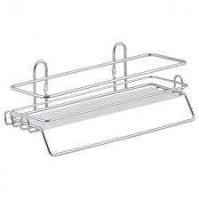 полка прямая ЧМЗ 35х11х12см хром/пластик полка прямая ЧМЗ 35х11х12см хром/пластик