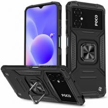 Чехол противоударный для Xiaomi Poco M5 и Poco M4 5G / Поко М5 и Поко М4 5G armor (Черный) Чехол противоударный для Xiaomi Poco M5 и Poco M4 5G / Поко М5 и Поко М4 5G armor (Черный)