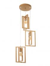 Светильник BayerLux ЭКО «Кира» 3x40 Вт Е27 коричневый 38x38x100 см Светильник BayerLux ЭКО «Кира» 3x40 Вт Е27 коричневый 38x38x100 см