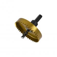 Применяется для сверления отверстий в металлах, пластике и других материалах. Глубина сверления до 14 мм. Быстрорежущая сталь с нитрид-титановым покрытием. Специальная пружина на центрирующем сверле, не допускающая застревания шлама. Трехгранный хвостовик. Применяется для сверления отверстий в металлах, пластике и других материалах. Глубина сверления до 14 мм. Быстрорежущая сталь с нитрид-титановым покрытием. Специальная пружина на центрирующем сверле, не допускающая застревания шлама. Трехгранный хвостовик.