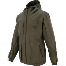 Одежда для рыбалки летняя является аналогом известной модели «Горка-3», используемой спецподразделениями силовых структур, но доработан и адаптирован для охоты, рыбалки и активного отдыха. Износостойкий материал Ravena подходит как для летней эксплуатации, так и для демисезонной. Куртка: Свободная, анатомического кроя, без подкладки Объемный капюшон Регулировка объема капюшона двумя фиксаторами Тракторная молния с легким ходом Два нагрудных кармана на молнии Два боковых кармана на молнии Карман на рукаве на молнии Элементы влагозащитной отделки на предплечьях, плечах и капюшоне Утяжки по талии и на рукавах, в области предплечий Широкие, плотно прилегающие манжеты Закрепки для прочности соединений Регулировка объема по низу куртки с фиксаторами Брюки: Анатомический крой Регулировка по объему: поясная резинка Центральная патовая застежка на двух кнопках Широкие шлевки под тактический ремень Два боковых кармана Два объемных боковых кармана с клапаном Закрепки для прочности соединений Усиленные колени Утяжки в области икр Резинка по низу брюк Одежда для рыбалки летняя является аналогом известной модели «Горка-3», используемой спецподразделениями силовых структур, но доработан и адаптирован для охоты, рыбалки и активного отдыха. Износостойкий материал Ravena подходит как для летней эксплуатации, так и для демисезонной. Куртка: Свободная, анатомического кроя, без подкладки Объемный капюшон Регулировка объема капюшона двумя фиксаторами Тракторная молния с легким ходом Два нагрудных кармана на молнии Два боковых кармана на молнии Карман на рукаве на молнии Элементы влагозащитной отделки на предплечьях, плечах и капюшоне Утяжки по талии и на рукавах, в области предплечий Широкие, плотно прилегающие манжеты Закрепки для прочности соединений Регулировка объема по низу куртки с фиксаторами Брюки: Анатомический крой Регулировка по объему: поясная резинка Центральная патовая застежка на двух кнопках Широкие шлевки под тактический ремень Два боковых кармана Два объемных боковых кармана с клапаном Закрепки для прочности соединений Усиленные колени Утяжки в области икр Резинка по низу брюк