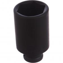 Шестигранная торцевая головка для пневмоинструмента Головка 6-ти гранная ударная глубокая (35 мм; 85 мм; 1/2) FORCE 4458535 Шестигранная торцевая головка для пневмоинструмента Головка 6-ти гранная ударная глубокая (35 мм; 85 мм; 1/2) FORCE 4458535